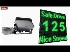 จอ LED เรดาร์ความเร็วภาษาอังกฤษแบบอักษรอาหรับ รูปแบบที่ปรับแต่งได้ ข้อความที่แก้ไขได้