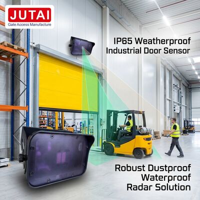 IP65 ป้องกันไมโครเวฟ รีดาร์เคลื่อนไหวเซ็นเซอร์ด้วยการออกแบบรีเล่ยคู่และความถี่ 24.125GHz สําหรับประตูอุตสาหกรรม