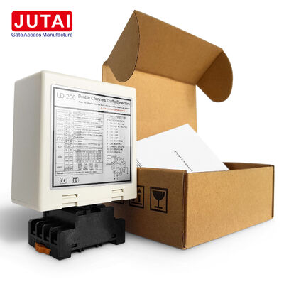 LD-200 เครื่องตรวจจับวงจรอินดูคทีฟแบบสองช่องสําหรับตรวจจับทิศทางและตัวของยานสําหรับประตูขั้วจอดรถ