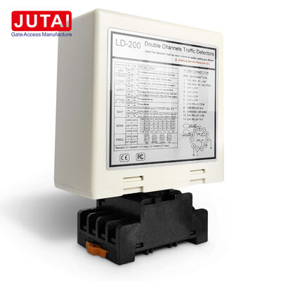 เครื่องตรวจจับลูปยานพาหนะ LD-200 พร้อมช่องสัญญาณอิสระคู่สำหรับการควบคุมทางเข้าและทางออกที่จอดรถ