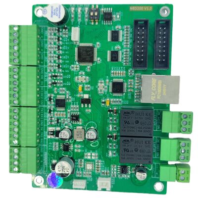 ตัวควบคุมจอแสดงผล LED นำทางที่จอดรถ NED200 พร้อม TCP IP MQTT RS485 HUB75 HUB08 รีเลย์ และการกระจายเสียงด้วยเสียง