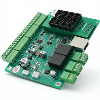 บอร์ดควบคุมจอแสดงผล LED NED200 พร้อมการเชื่อมต่อ TCP/IP RS485 MQTT, Wiegand 26/34 แบบปรับได้ และอินเทอร์เฟซ LED HUB75 HUB08 สำหรับระบบที่จอดรถอัจฉริยะ